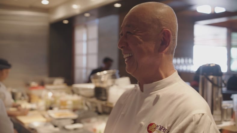 Nobu Matsuhisa in Nobu documentary by Matt Tyrnauer